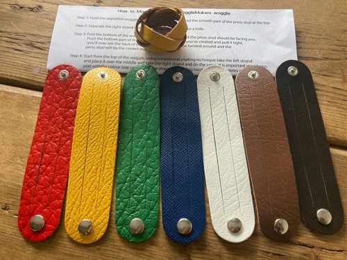Leather scout woggle - scout,
