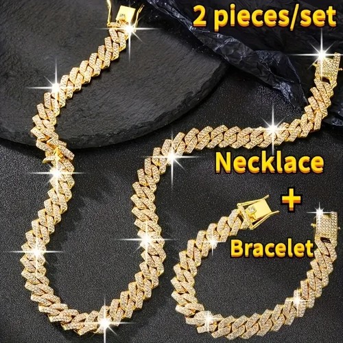 Miami gold cuban hip hop - gold, link