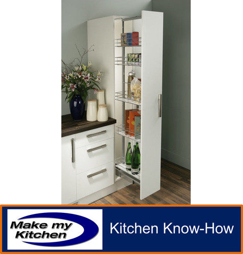 Pull out larder soft - out, close