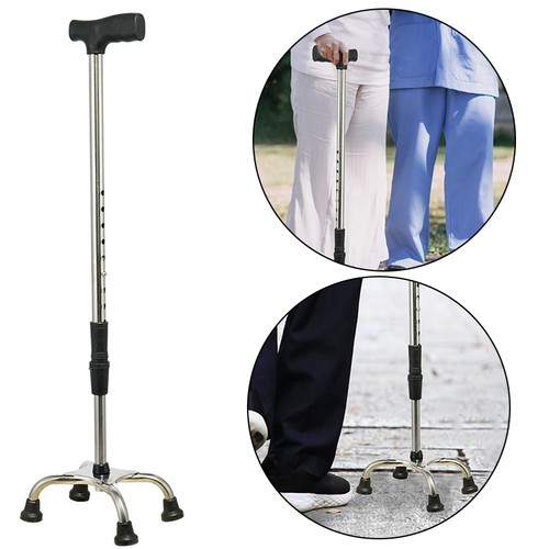 Quad cane prong small base - prong,