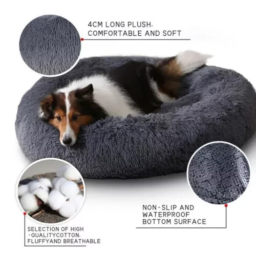 Washable dog bed - washable, donut