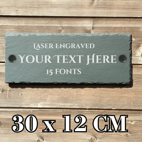 Personalised slate engraved - personalised,