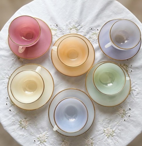 Vintage arcopal harlequin - vintage,