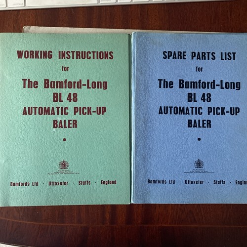 Bamford automatic pick - pick, up