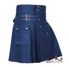 Men’s Handmade Scottish Navy