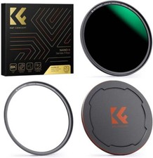 K&F Concept Magnetic ND1000 Lens Filter+Magnetic Adapter Ring+Filter Cap Nano-X