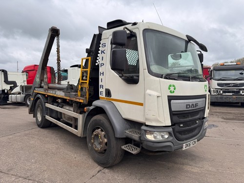 2016 daf skip truck - 2016,