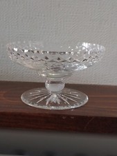 VINTAGE CRYSTAL "THOMAS WEBB" PEDESTAL BON BON DISH approx 3" height