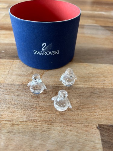 Swarovski crystal penguins - swarovski,