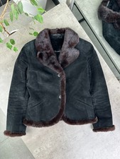 Vintage Sheepskin Coat Women`s Size M