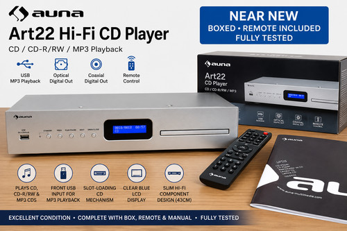 Auna art22 mp3 usb cd - cd,