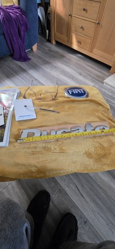 Genuine fiat badge - genuine, ducato