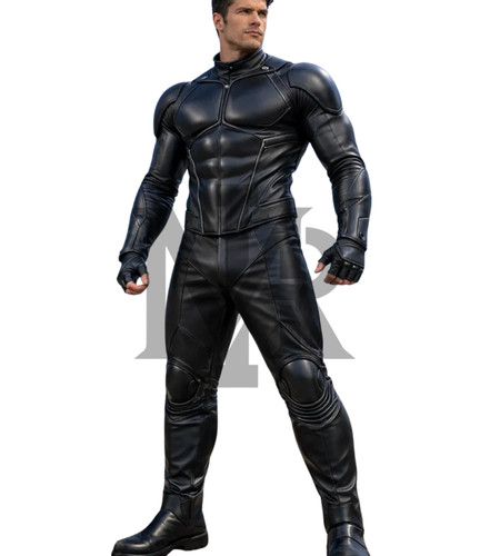 Real leather superhero suit - real,