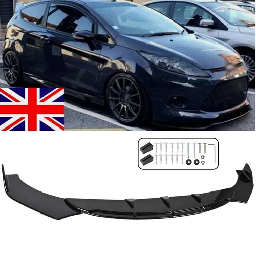 Gloss black front bumper - gloss,