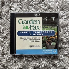 Garden Fax Cd Tv Vintage Pc
