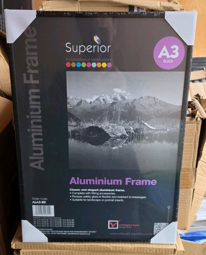 Aluminium black picture - a3,