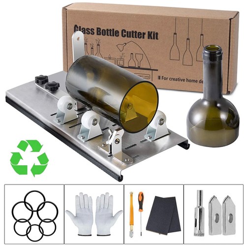 Glass bottle cutter kit - glass,