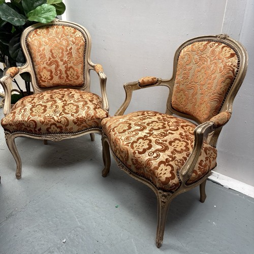 Pair vintage french louis - pair,