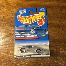 HOT WHEELS 1997/98 SILVER FERRARI TESTAROSSA, COLLECTOR #784