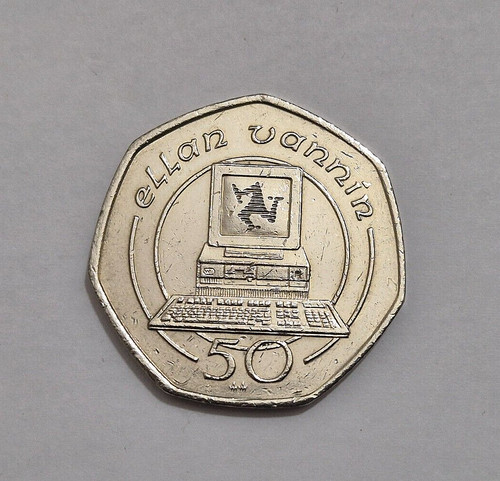 1990 isle man - man, large