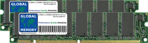 512mb pc133 133mhz - (2x256mb),