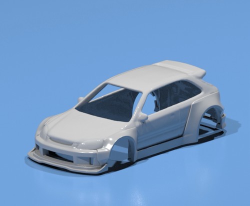 Hot wheels honda civic - wheels,