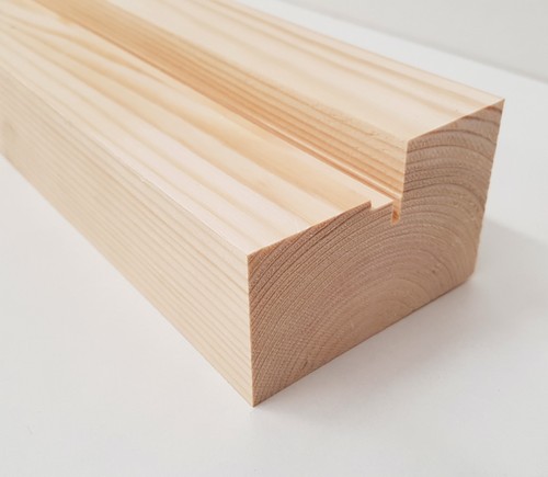 Softwood external single door - softwood,
