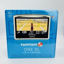 TomTom One XL US Canada Portable GPS Widescreen Navigation System New! Sealed!
