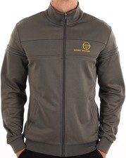 Sergio Tacchini Masters Track Top Charcoal Grey