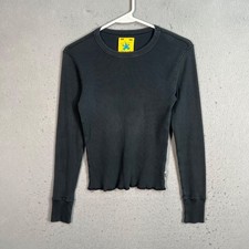 UNIF Black Ribbed Long Sleeve