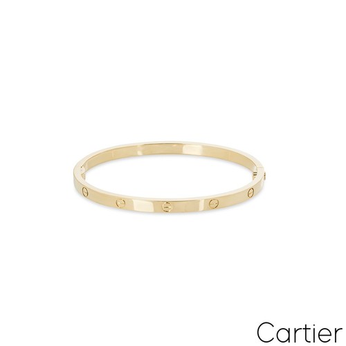 Cartier yellow gold plain - cartier,