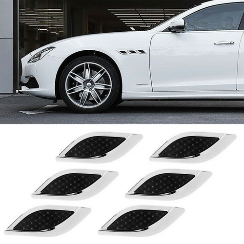 6pcs chrome car fender engine - 6pcs,