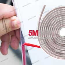 Clear 5M Car Door Edge Protector Strips Moulding Trim Scratch Guard U Profile