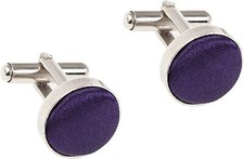 Mens Cufflinks  Silver Plated