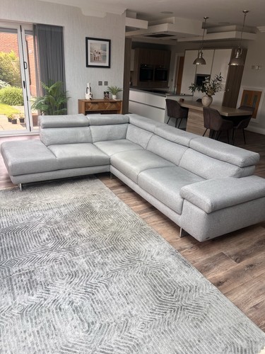 Natuzzi editions grey fabric - editions,
