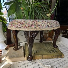Vintage Footstool Tapestry