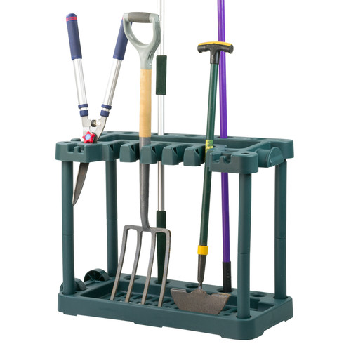 Garden tool storage rack - garden,