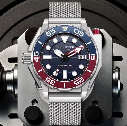 Feelnever mens watch automatic - watch,