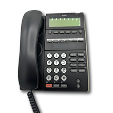 NEC DT300 series DLE-6DZ-(bk) tel digital keyphone Black (Used) B139