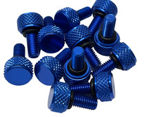 12 PACK OF BLUE OTK TONY KART BEAD RETAINERS - LN LANDO KOSMIC ROTAX GO KART -