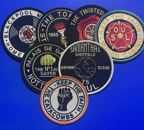 Northern soul iron patch - iron,