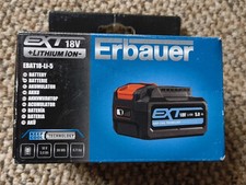 Erbauer EBAT18-LI-5 18V 5.0Ah Li-ion EXT Battery
