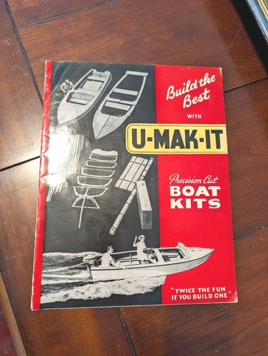 Vintage 1950s mak boat - 1950s, u-mak-it