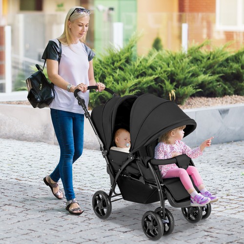 Double stroller foldable twin - foldable,
