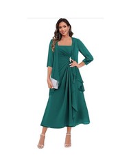 Vnaix Tea Length Dress With
