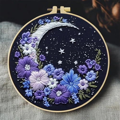 Embroidery kit pretty - embroidery,
