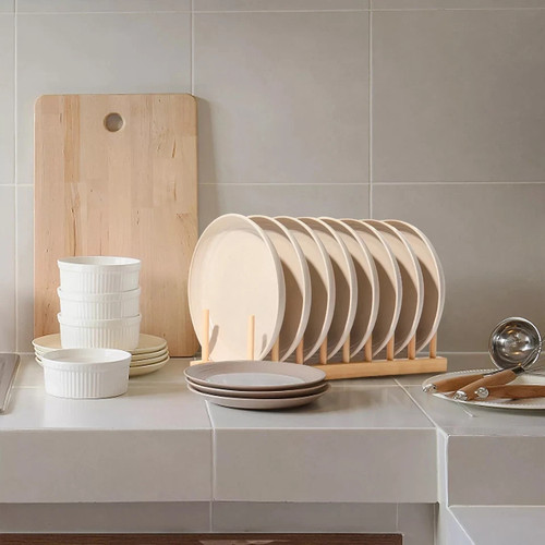 Wooden dish rack - stand, holder