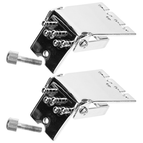 Silver metal banjo - banjo, tailpiece
