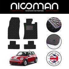 Tailored Carpet Car Floor Mats FOR MINI 2001 to 2006 (R50 , R53) 