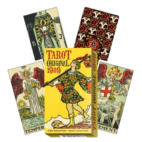 Tarot original 1909 card deck - card,